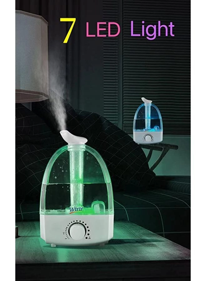 Ultrasonic Air Humidifier - 380ml 3.2L
