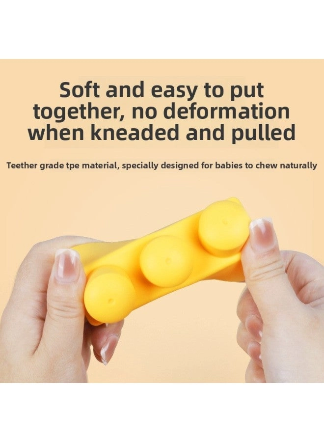 Soft Rubber Building Blocks - 21 pcs