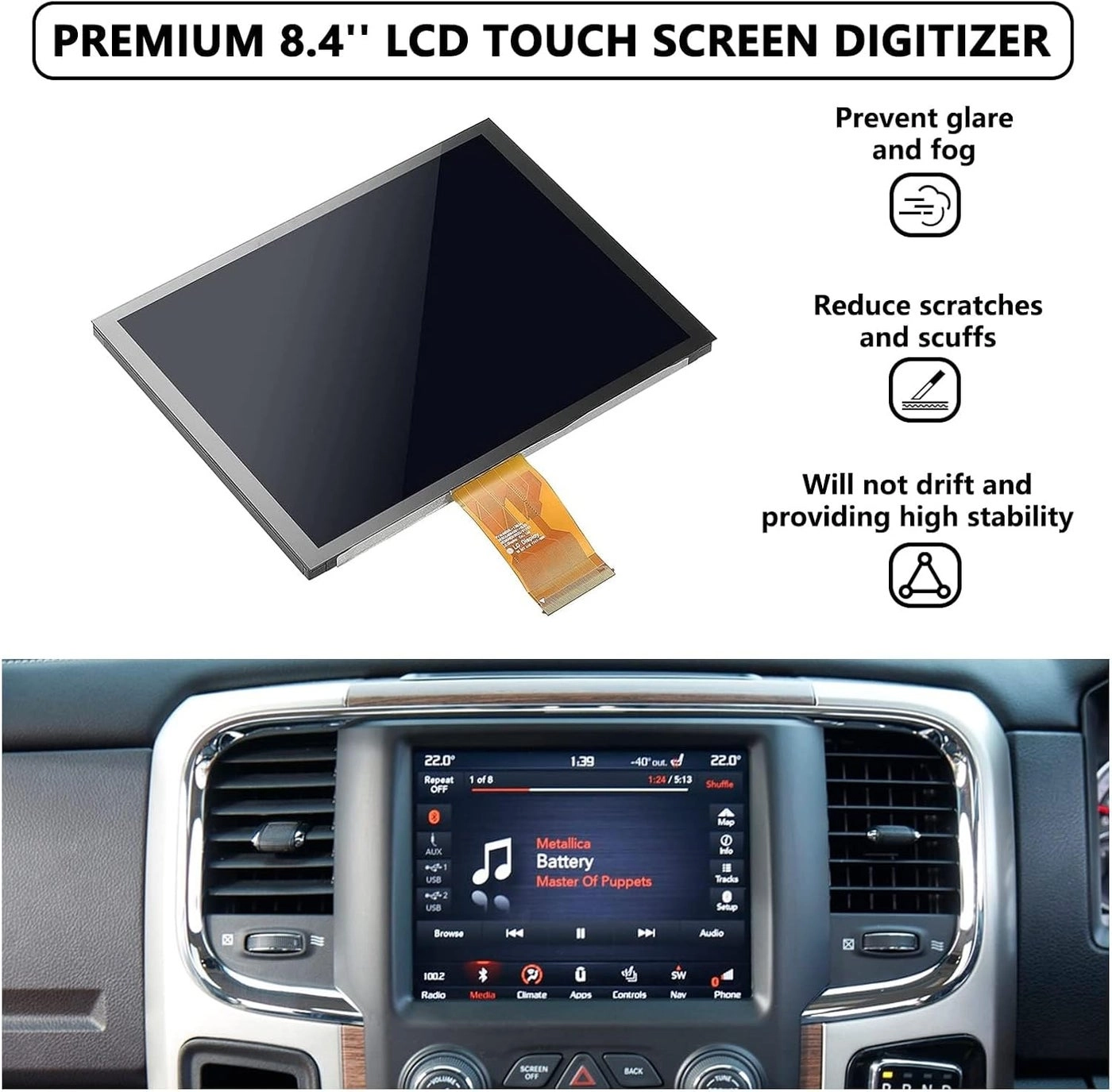 Uconnect Touch Screen - 8.4 inch