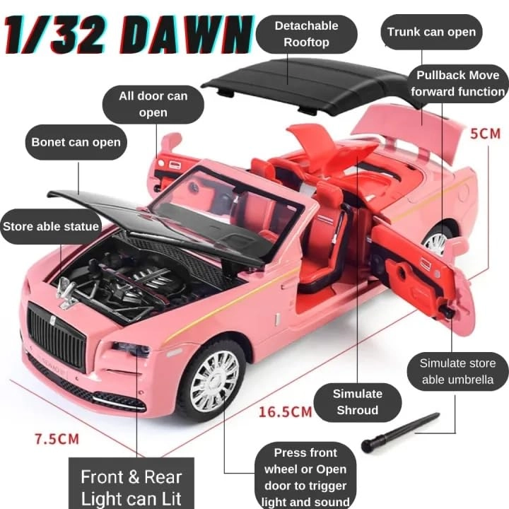 Rolls‑Royce Dawn - 1:32 1 Count