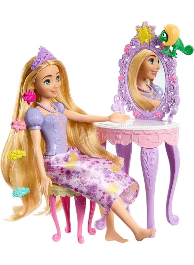 Rapunzel Fashion Doll - Vanity Set Pascal & Accessories