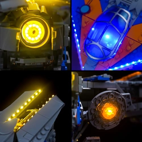 76286 Guardians of the Galaxy The Milano - LED light set 10 light sources USB
