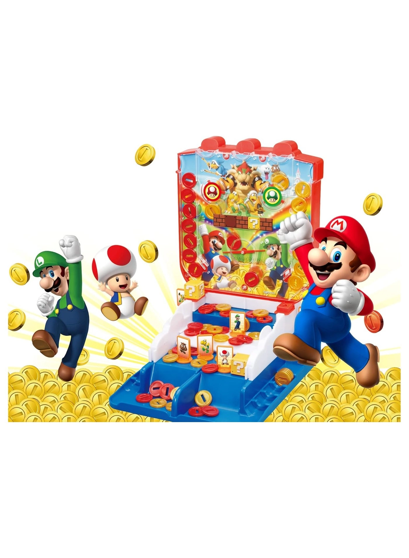 Super Mario Lucky Coin Game - Tabletop Skill and Action Game