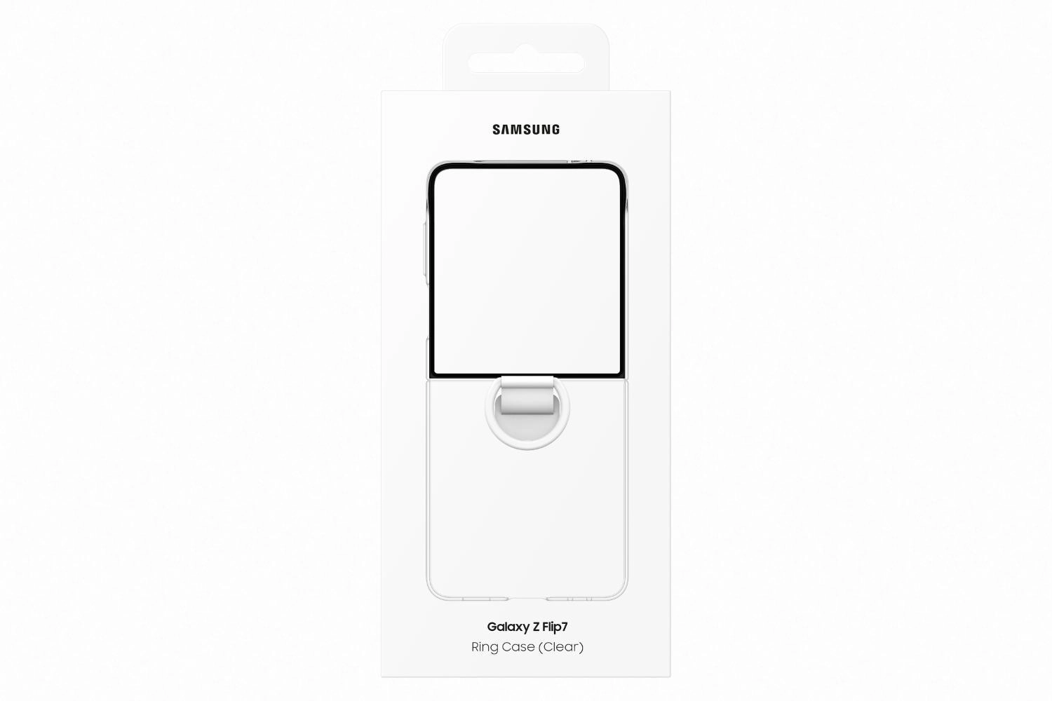 Samsung Flip7 Ring Case Silicone for Galaxy Z Flip7