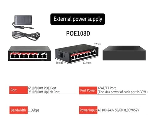 Ethernet Switch - 6-ports