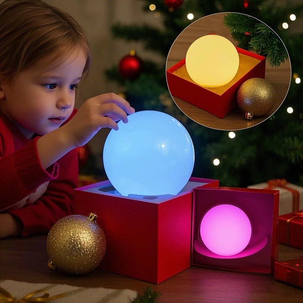 LED Ball Light - Night Light White