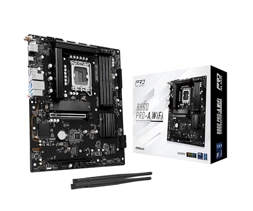 Asrock B860 Pro A - WiFi 6E DDR5 8666 MHz ATX
