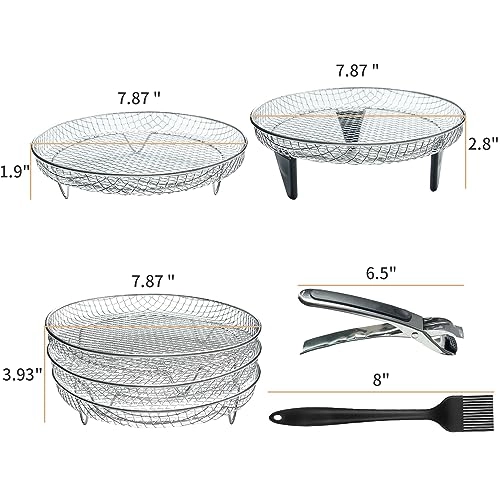Air Fryer Racks - Stainless Steel 11Pcs