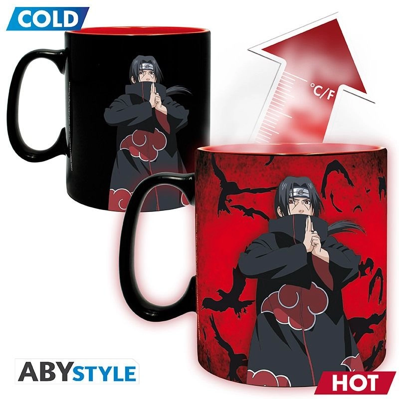 Naruto Shippuden Kakashi Itachi Mug - Heat Change - 460 ml