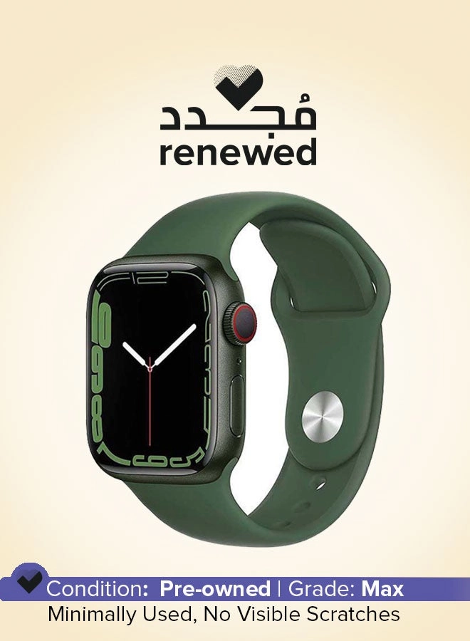 Apple (Renewed) Series 7 45mm Aluminum Cellular GPS