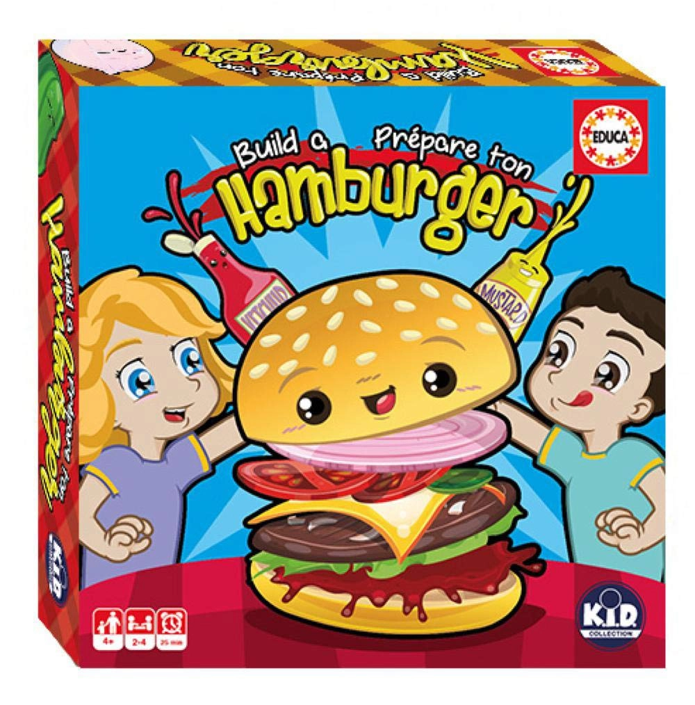 Educa Build a Burger Puzzle - 4 years and up 32 pieces