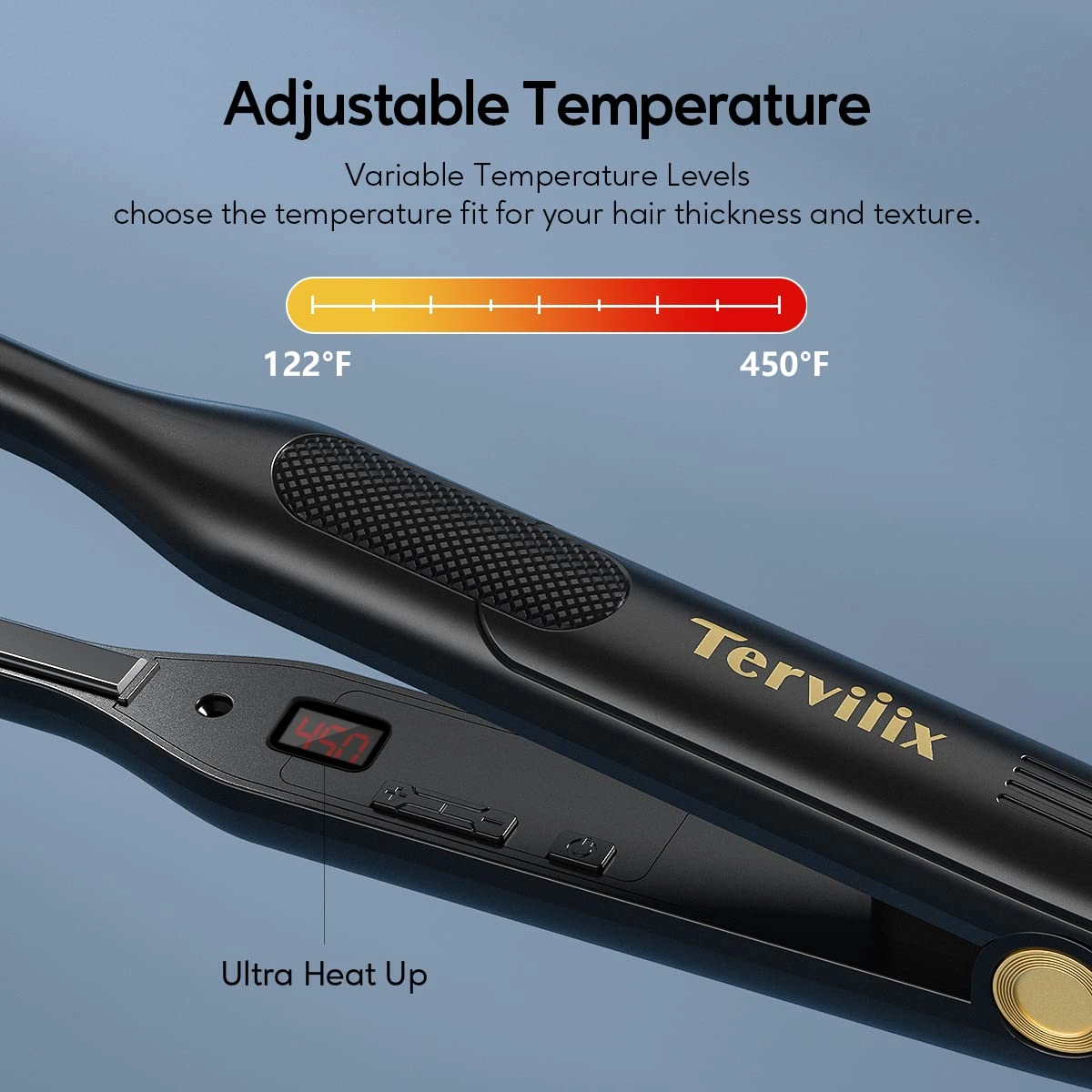 Pencil Flat Iron - 3/10 Inch