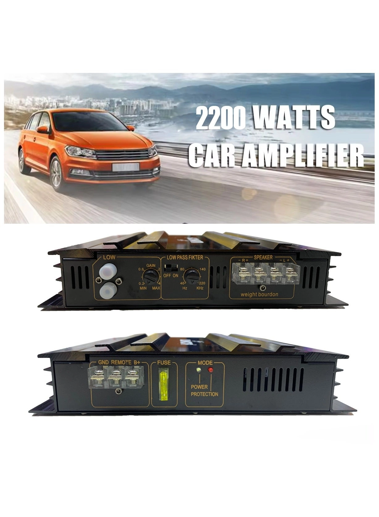 Bbx-F1200 - 2 Channel 2200W