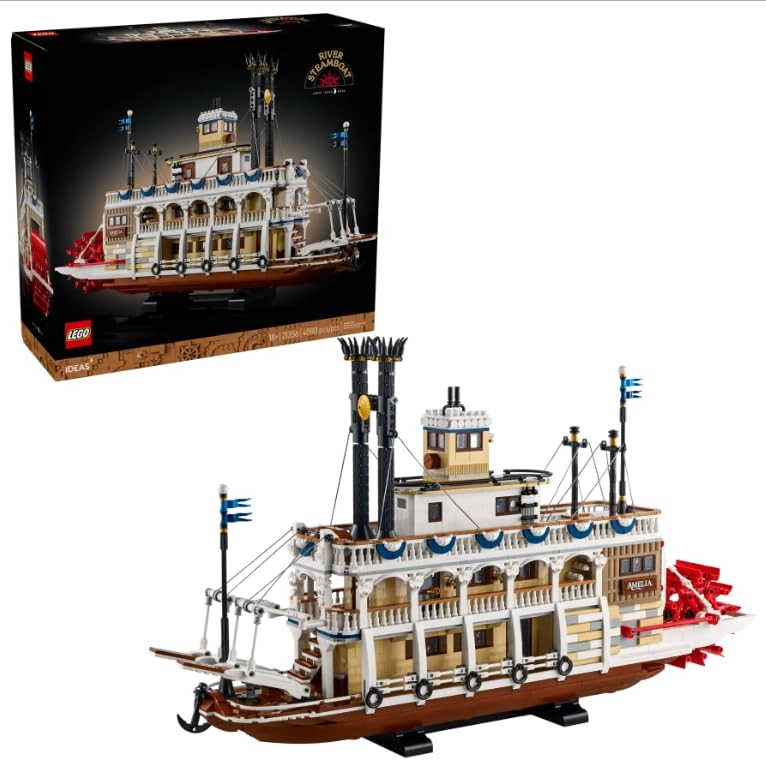 Ideas The Mississippi Steamboat (21356)