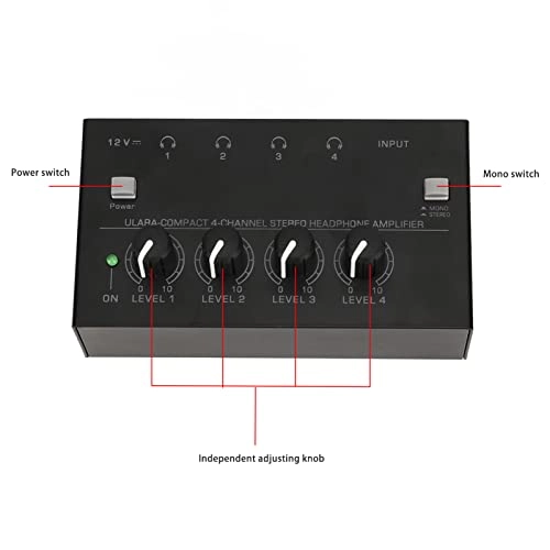 Stereo Audio Amplifier - 4 Channel