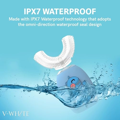 U-Shaped Electric Toothbrush - Kids 360 Ultrasonic Cleaning Wireless Charging