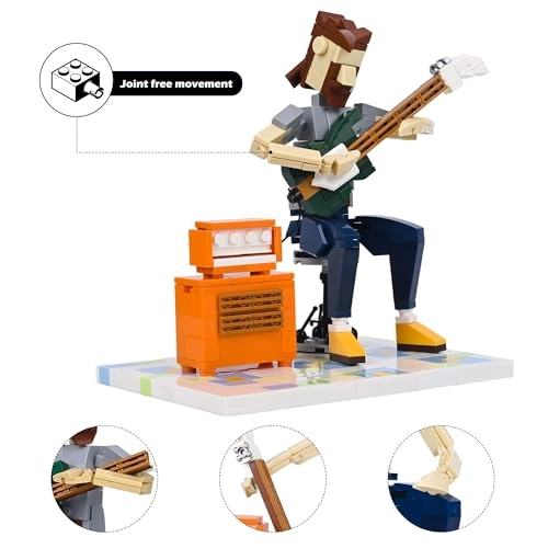 Bricks Set - Guitarist 323pcs