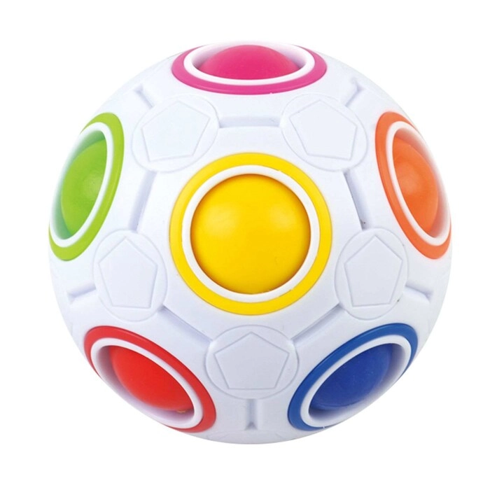 Squishy Rainbow Ball - Multicolour