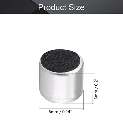 6050L-60DB Wired Microphone - 6 x 5mm Solder Joint