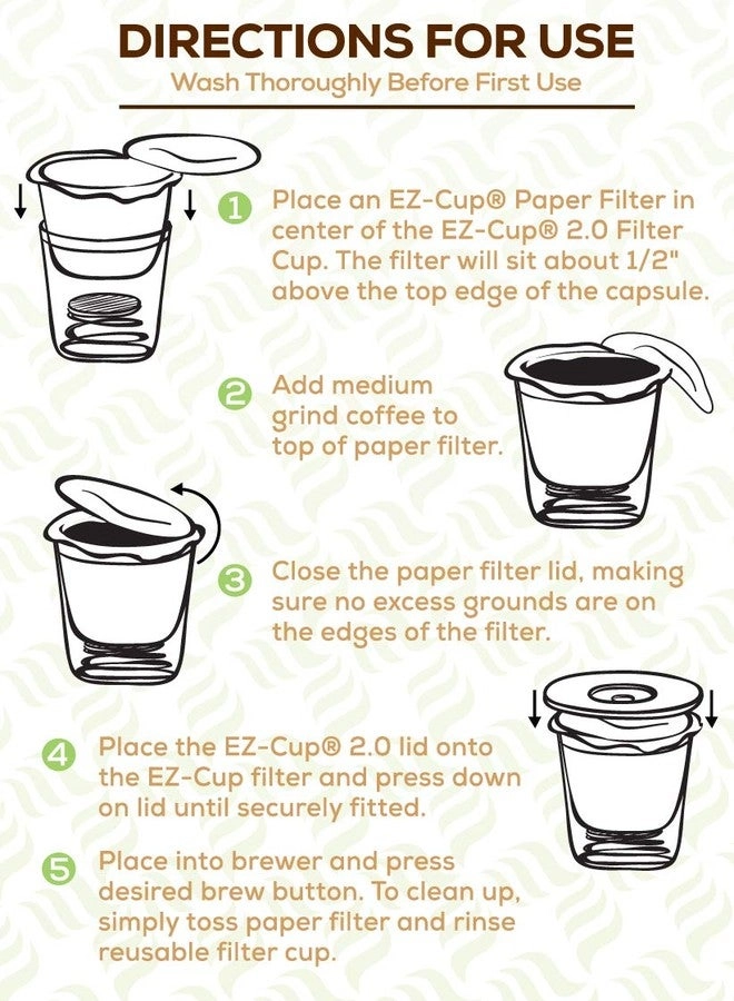 EZ-Cup Disposable Paper Filters