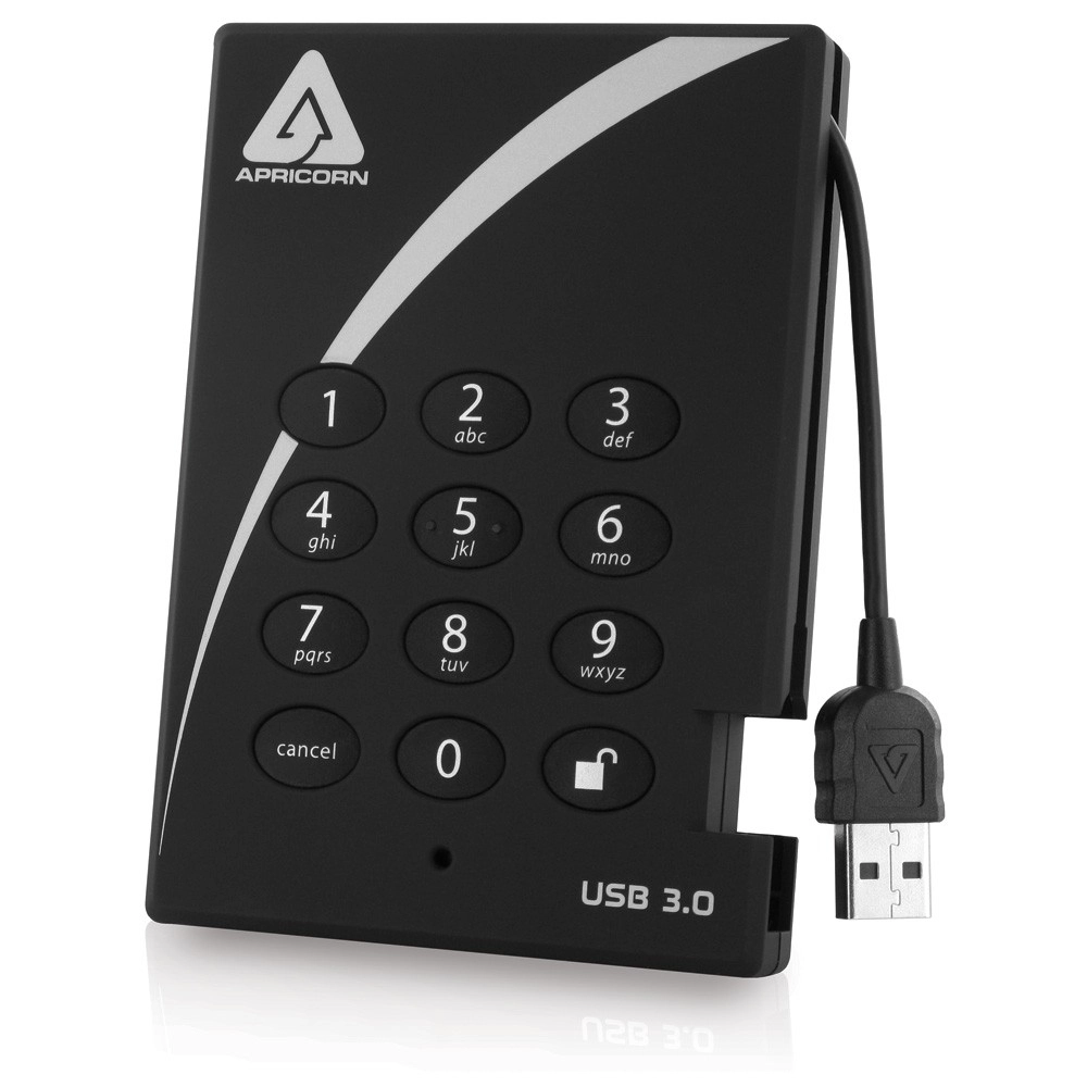 Aegis Padlock 3.0 - RPM-5400 2TB HDD
