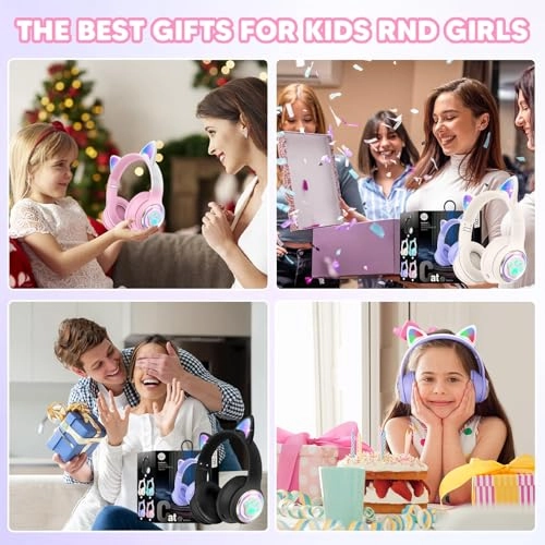 Cat Ear Kids Bluetooth Headphones Wireless Headphone