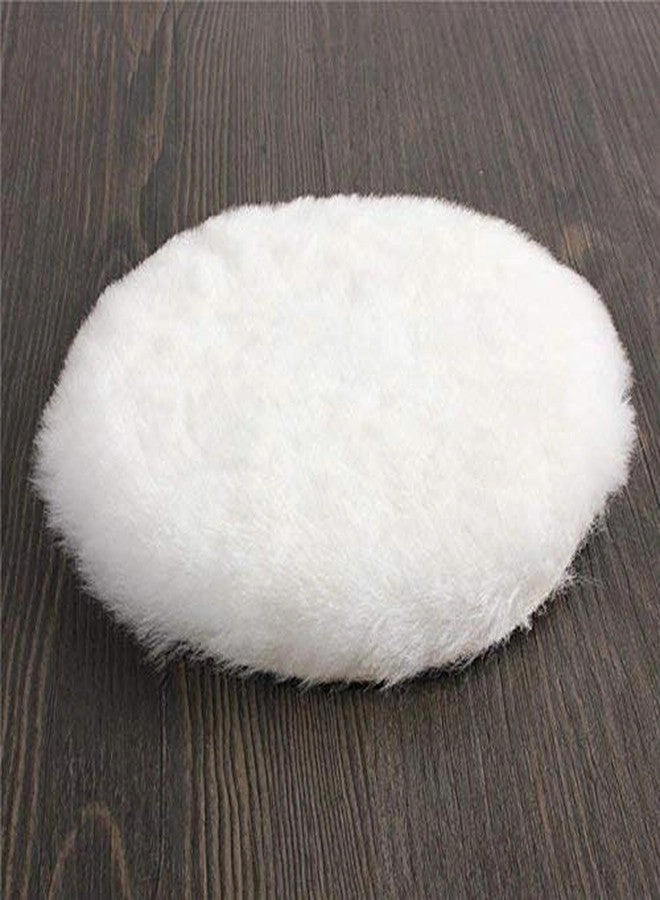 Lambs Wool Polishing Bonnet - 150 mm + Backer Pad + Universal Nut