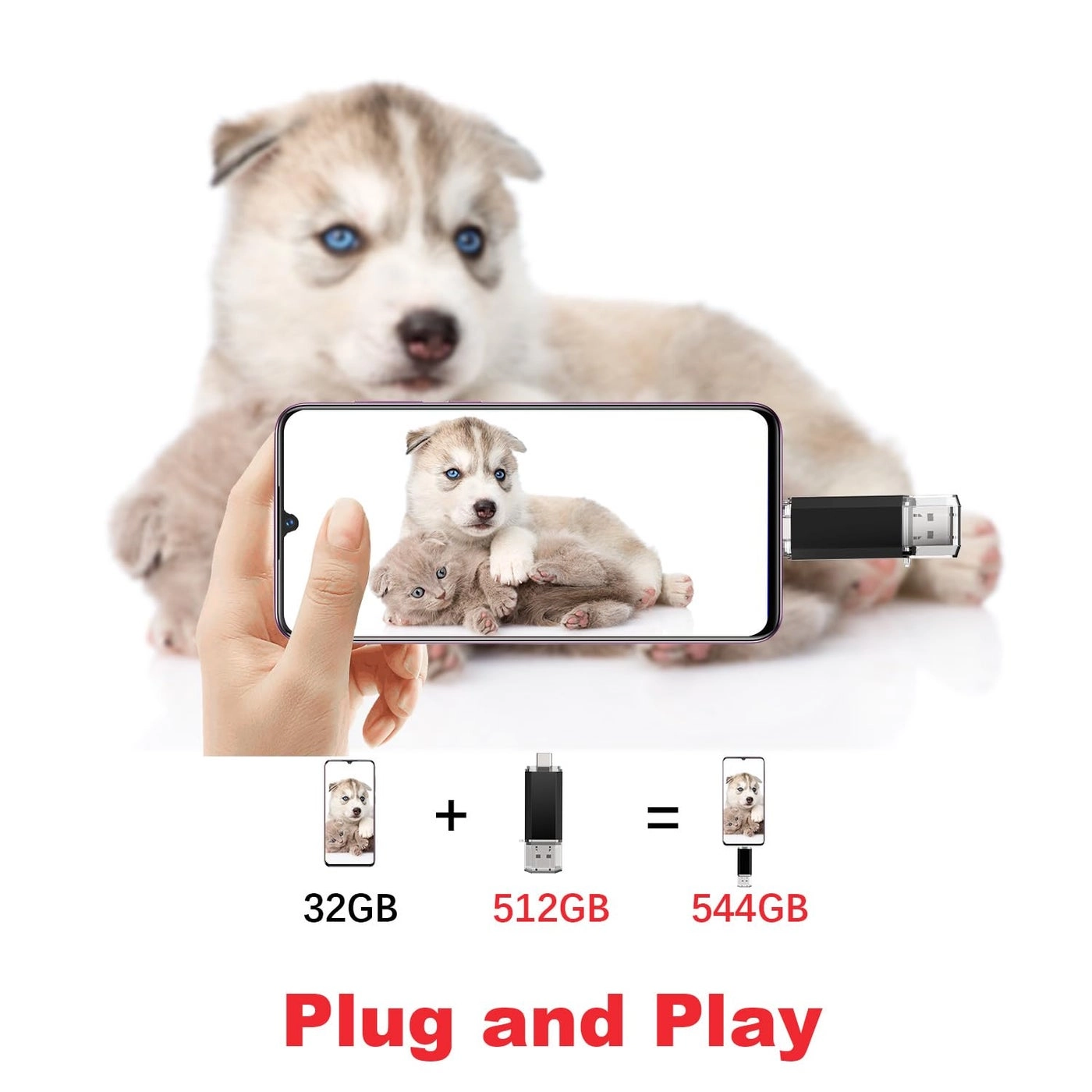 Type C Flash Drive - USB 3.0 512GB