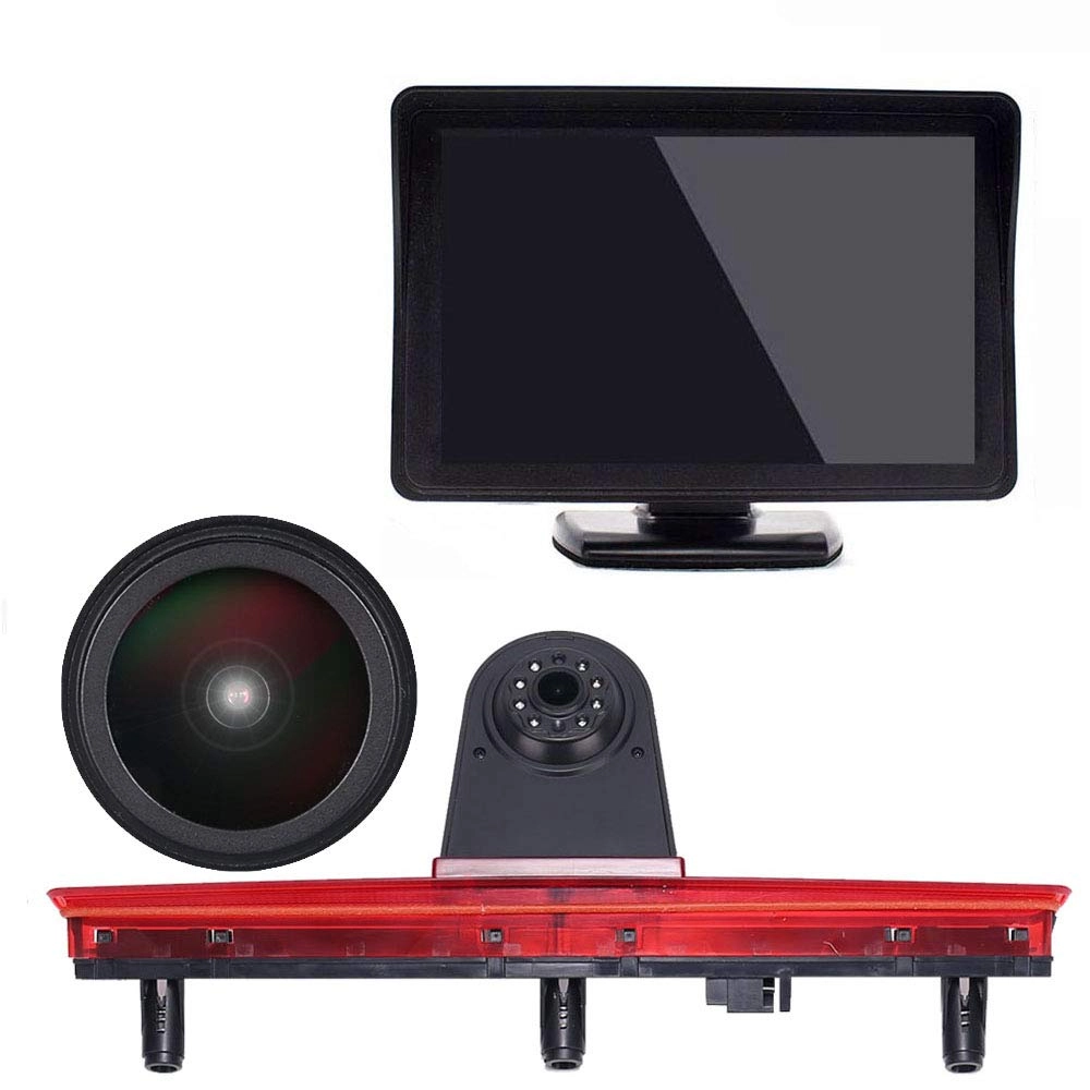 TFT LCD monitor + rear view camera - Night vision 628 x 586