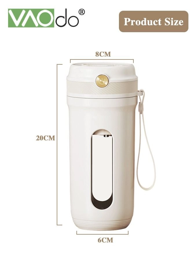 Portable Mini Blender - Rechargeable USB BPA-Free One-handed Drinking