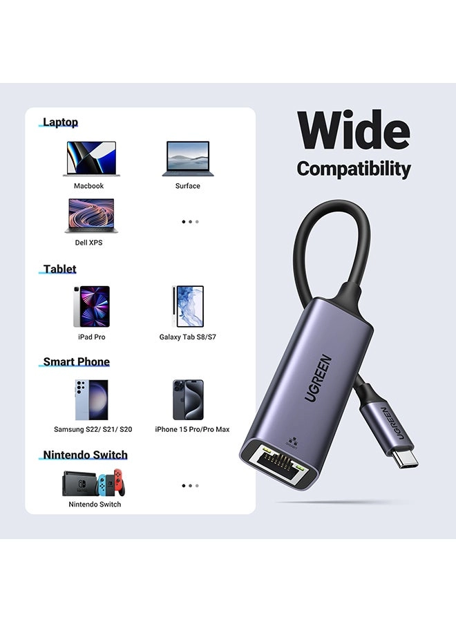 USB C To Ethernet Adapter - Gigabit RJ45
