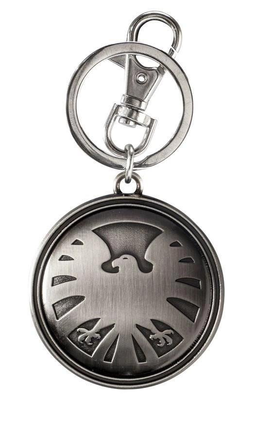 Marvel Eagle Logo Pewter Key Ring - Avengers