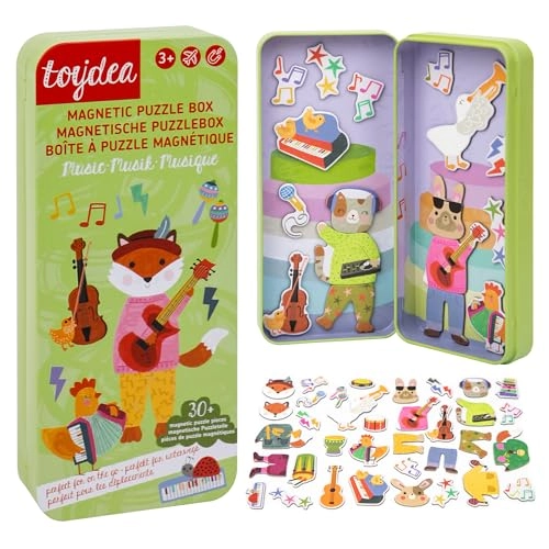 Magnetic Puzzle Box Artist - 3 years+ 30 pieces