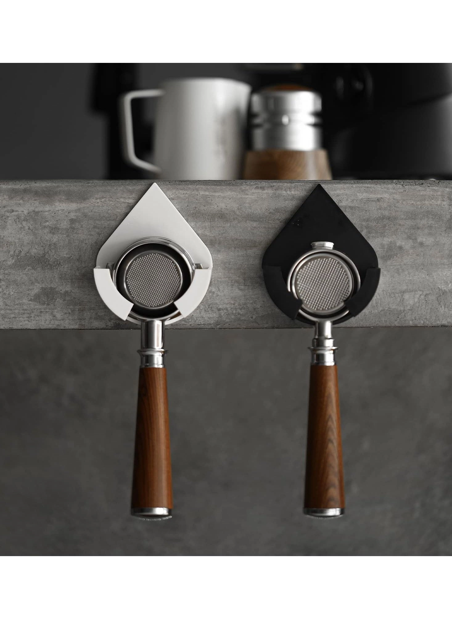 Coffee Portafilter Wall Rack Holder