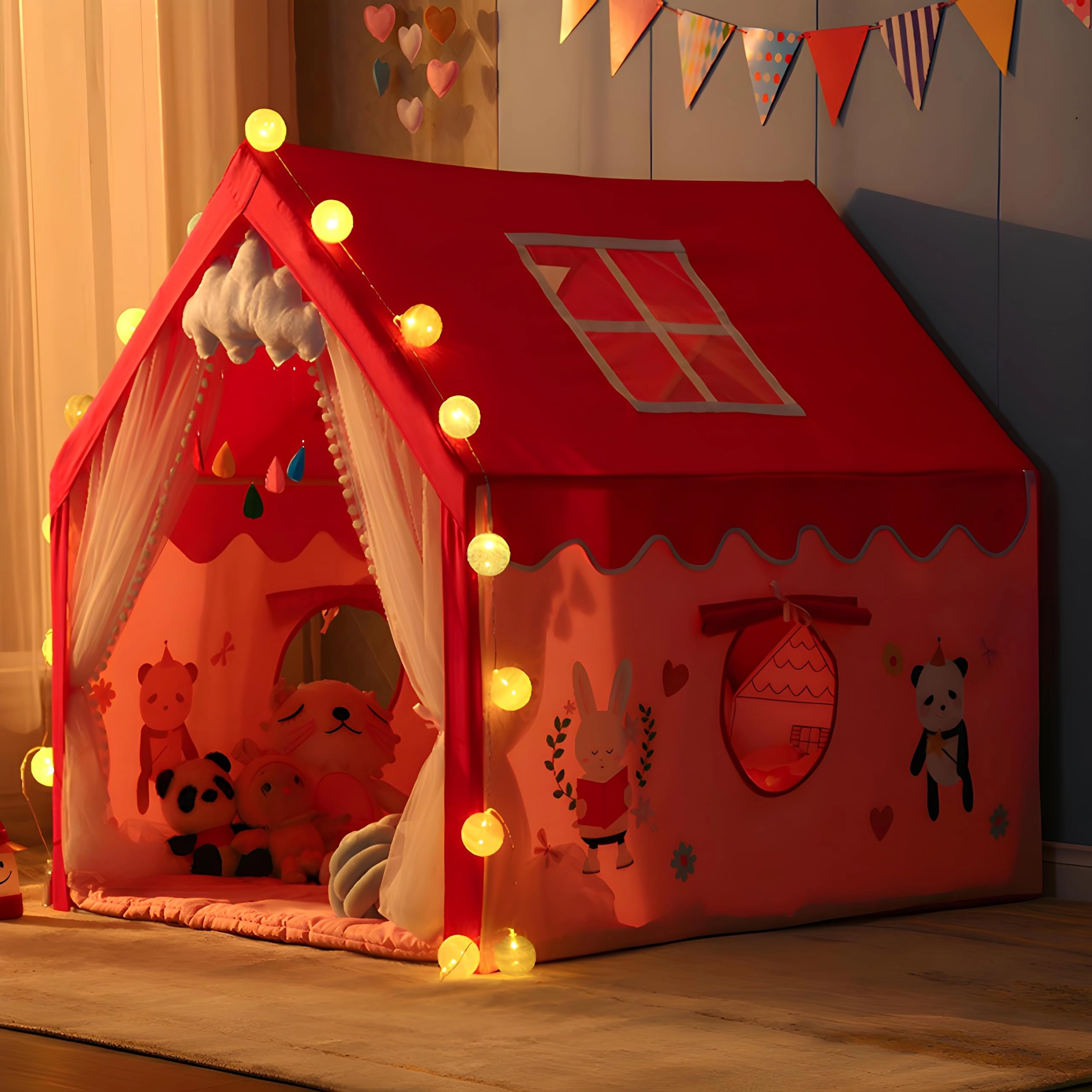 Play Tent - Medium Plan Yellow