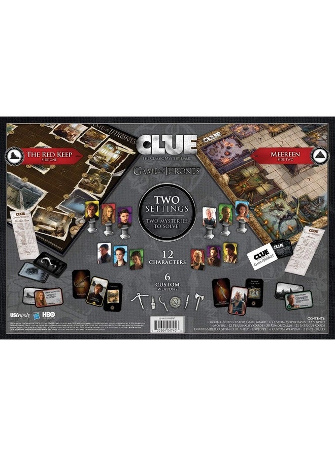 Clue: Game of Thrones