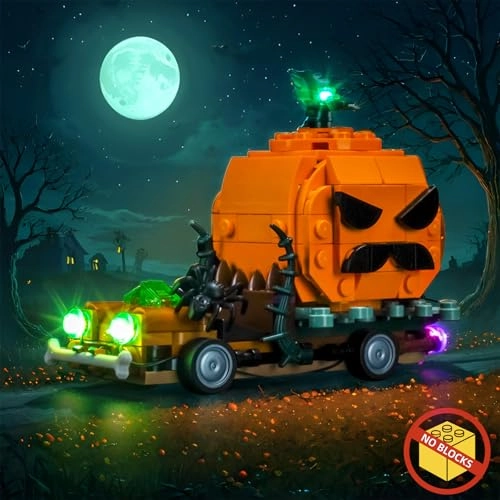 40822 Jack-O'-Lantern Pickup Truck - LED Light Set USB