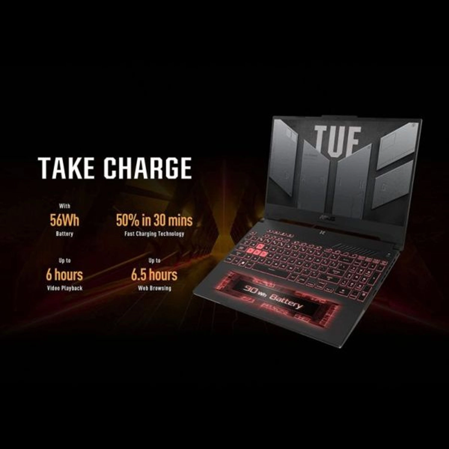 TUF A15 FA507RC - 15.6'' Ryzen 7-6800H 16GB DDR5 512GB SSD