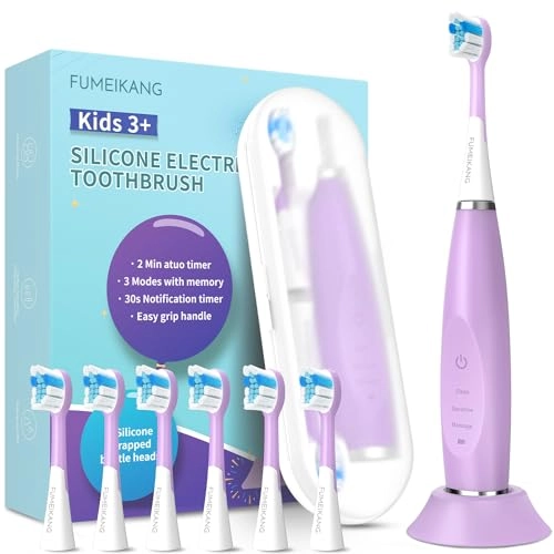 Kids Electric Toothbrushes - Sonic Rechargeable Smart Timer