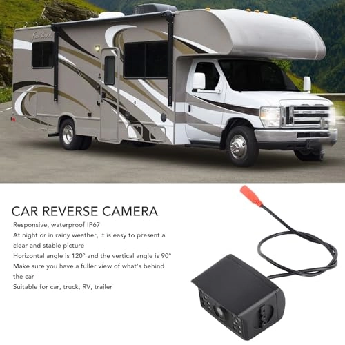 Wireless Fidelity Car Backup Camera - High Definition Night View 2.4g Wireless Fidelity 1080P