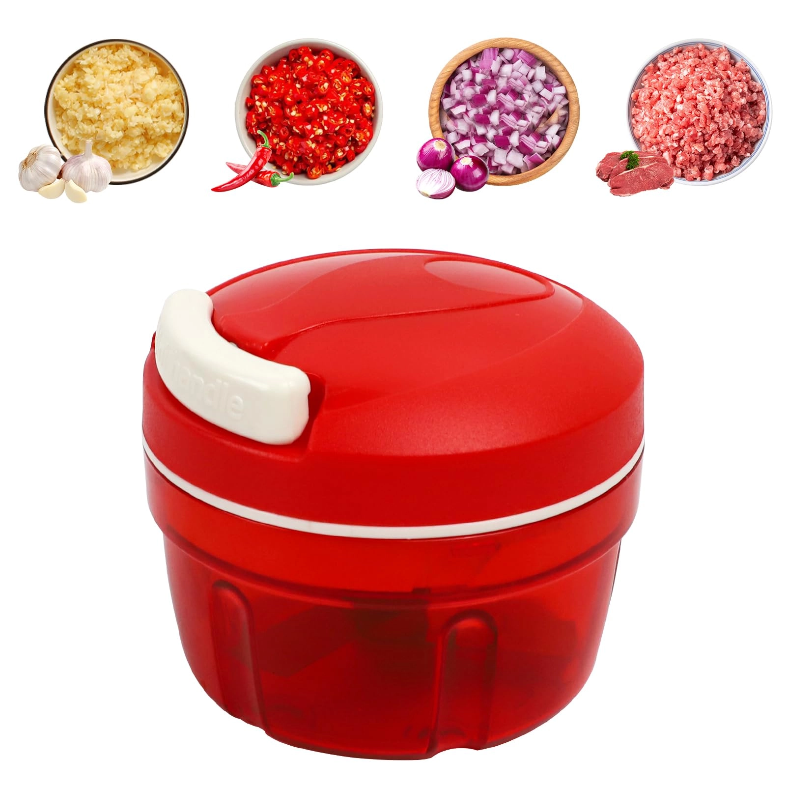 ROTKUSZ Manual Rope Chopper - 500ml 3 blades