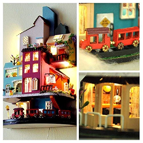 OUKA Dollhouse Kit - fairytale town 1:24