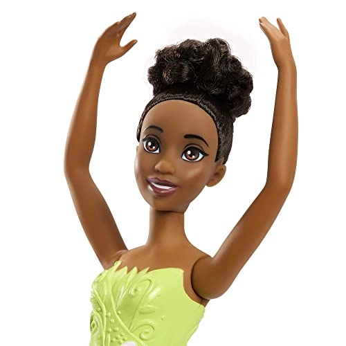 Tiana Ballerina Doll - Plastic Poseable Ages 3+