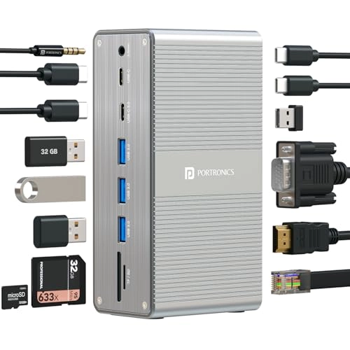 Portronics Mport Vault - 13-in-1 USB-C 100W PD