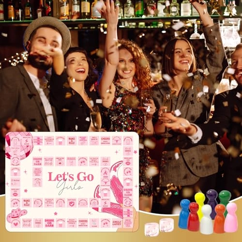 Disco Cowgirl Drinking Games - 8 piece(s) 21 years and up