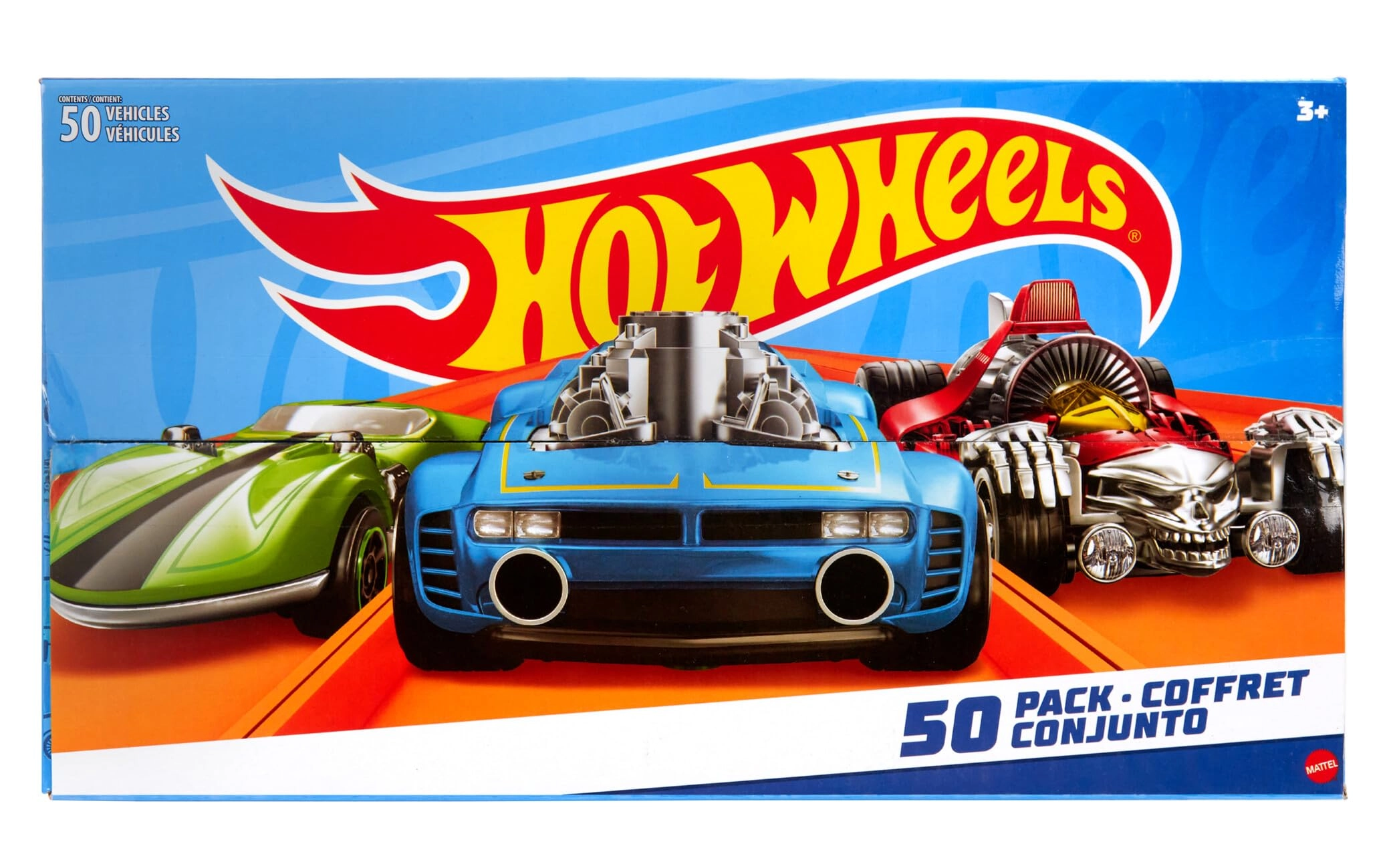 50-Car Pack - 1:64 50pcs Gift Pack