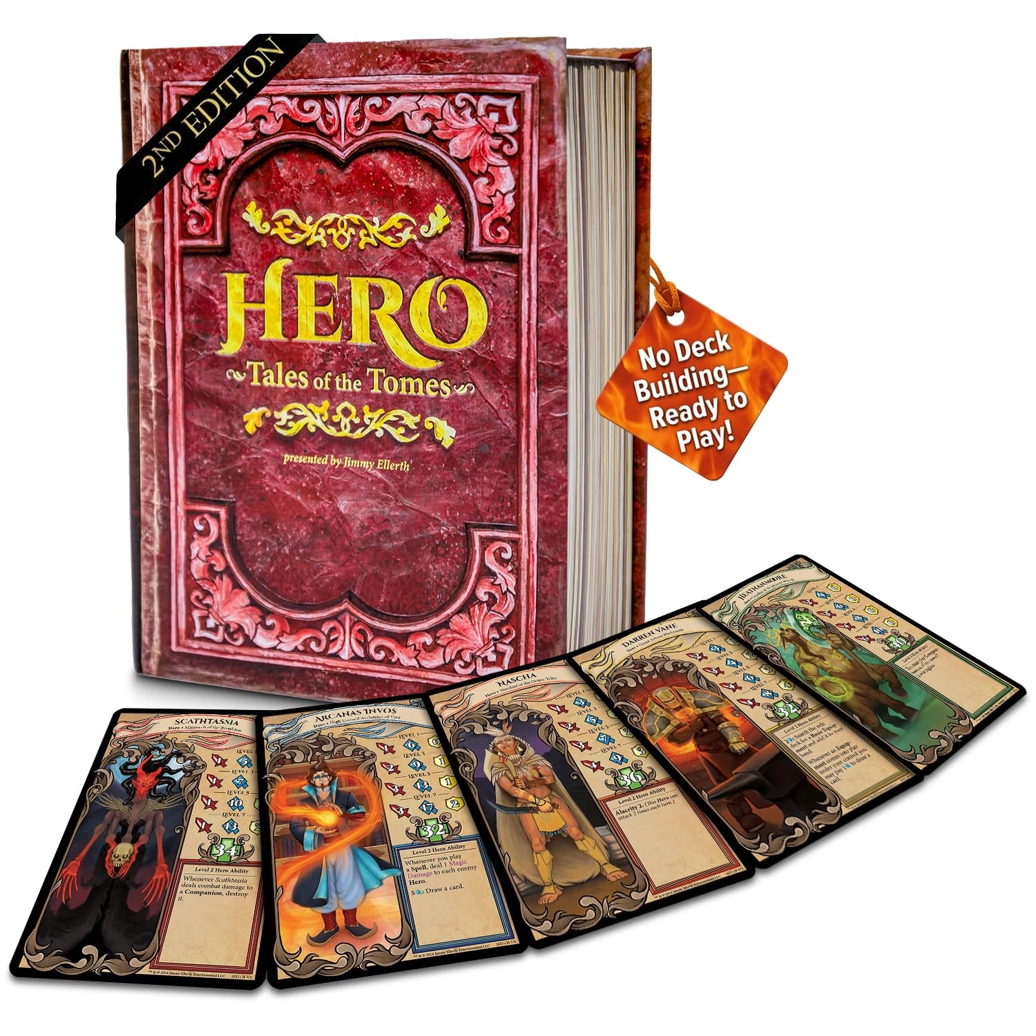 Tomekeeper Entertainment Hero: Tales of the Tomes: 2nd Edition - Card Game