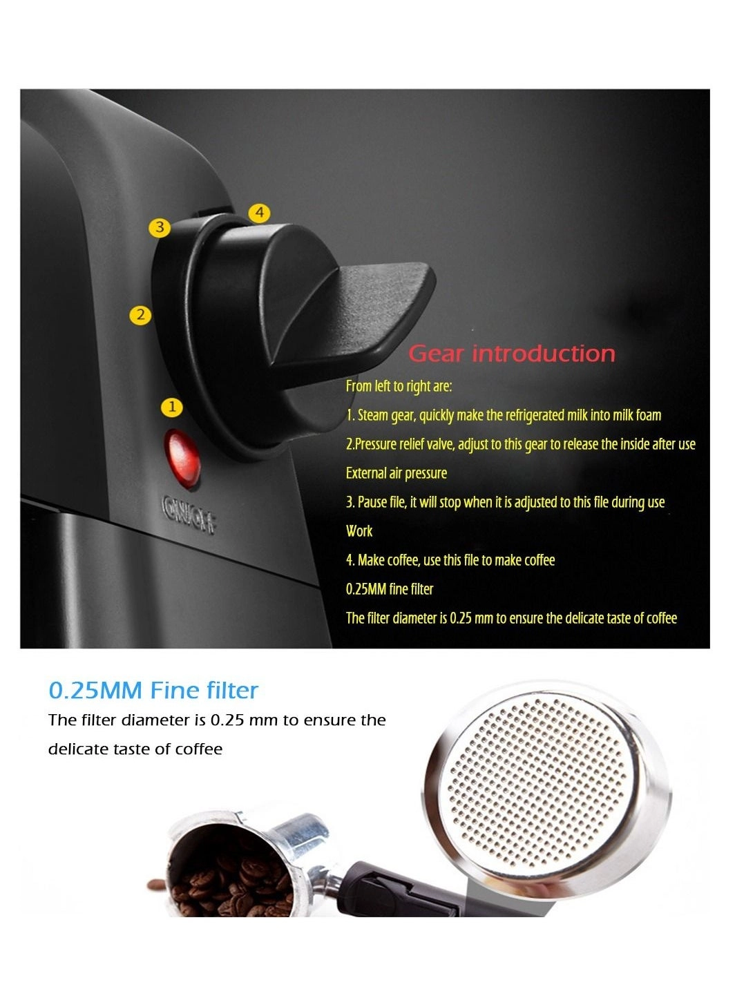 Espresso Machine & Milk CM6810