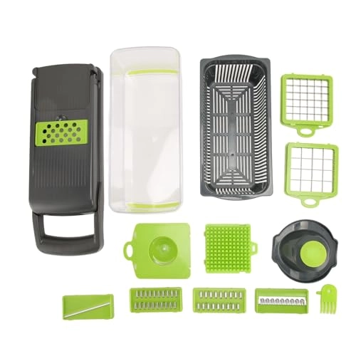 Vegetable Chopper - Multi Function Slicer Grater Dicer
