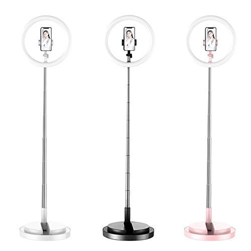 LED ring light - 3300-6000K Silver dimmable